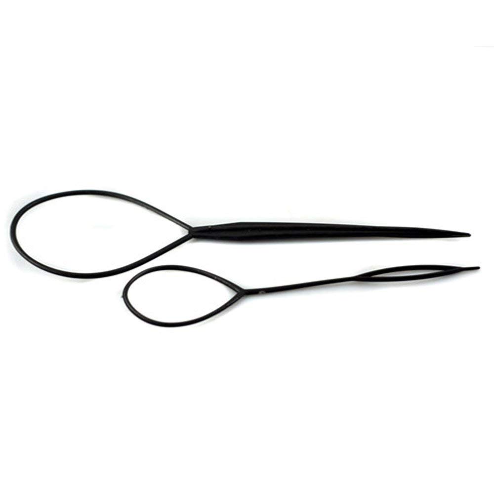 PULABO Hair Braid Ponytail Maker Styling Tool Set - Black | High Quality Hair Styling Accessories for Women | Perfect for Ponytails, Braids & Updos at Home or Salon