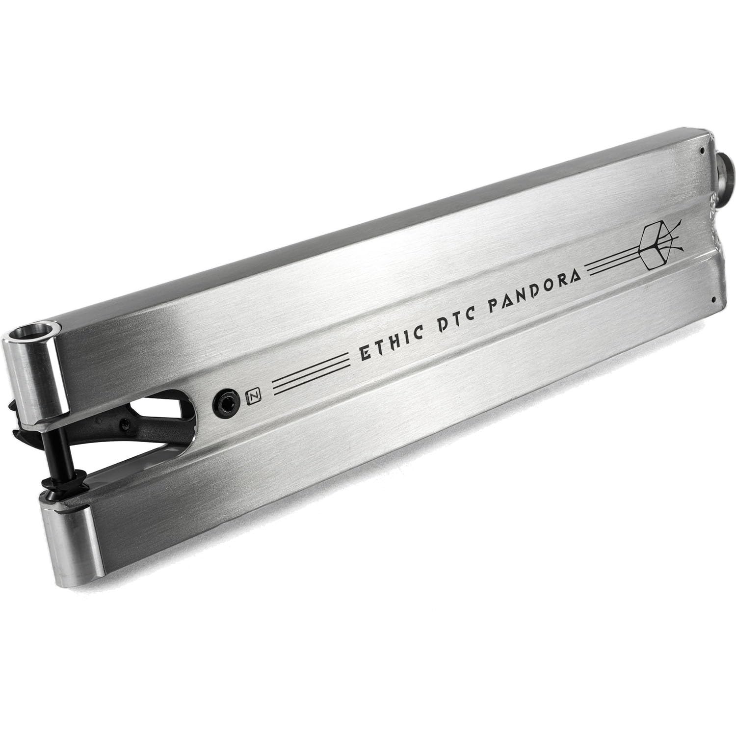 Ethic DTC Skateboard Deck - Pandora Raw 560mm for Street and Park Skating | High-Performance Skateboard for Tricks and Commuting