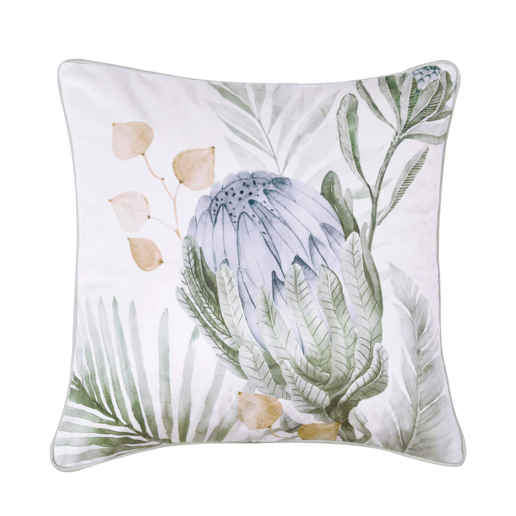 Premium Velvet Square Throw Pillow 17x17 Inches - Soft Decorative Cushion for Sofa, Bed & Home Decor - Luxury Living Room Accent Pillow for Comfort & Style