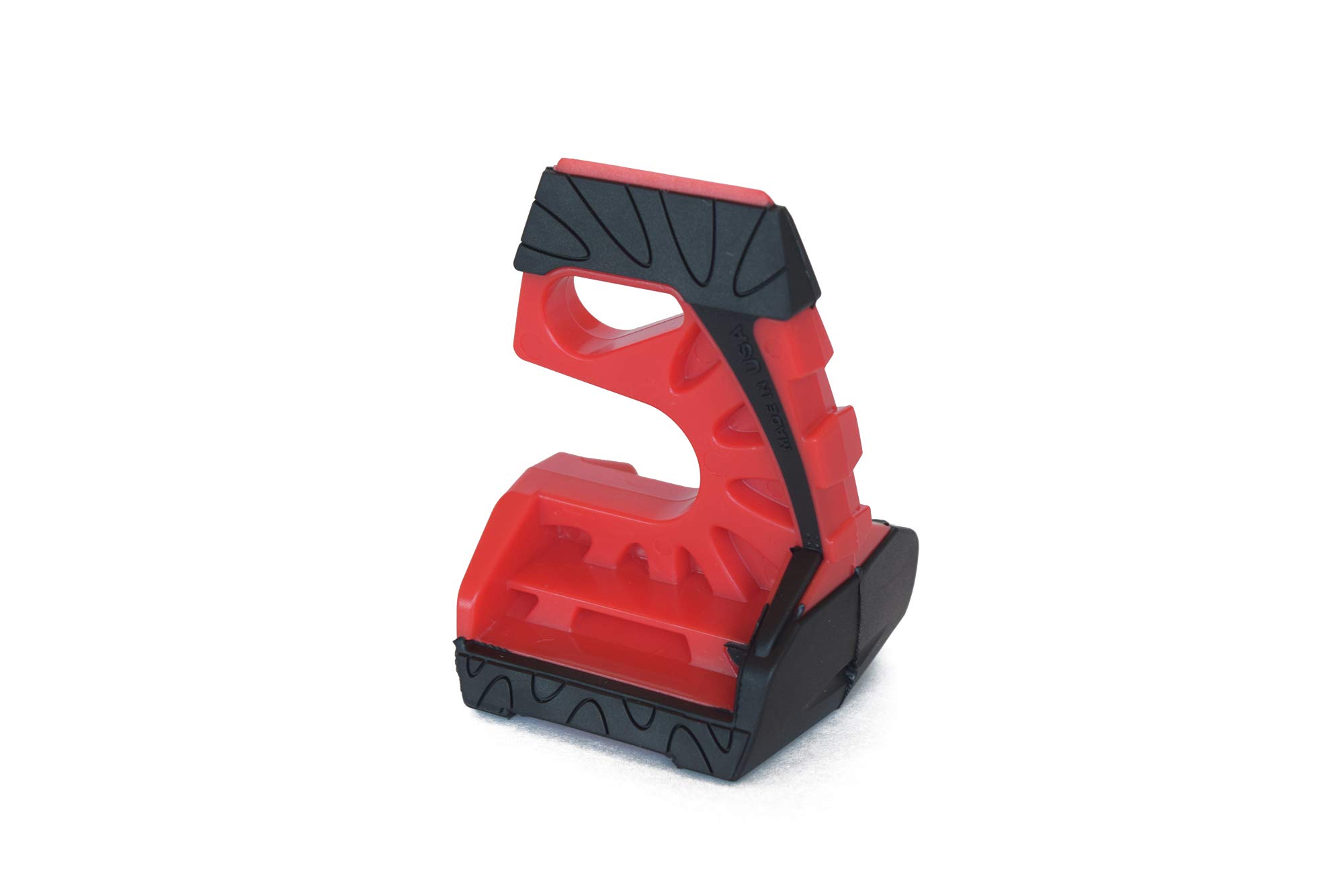 Wedge-It Heavy Duty Door Stopper - Non-Slip Rubber Door Wedge for Home, Office & Commercial Use - Red (Pack of 1) - Perfect for Doors, Cabinets & Furniture Stability