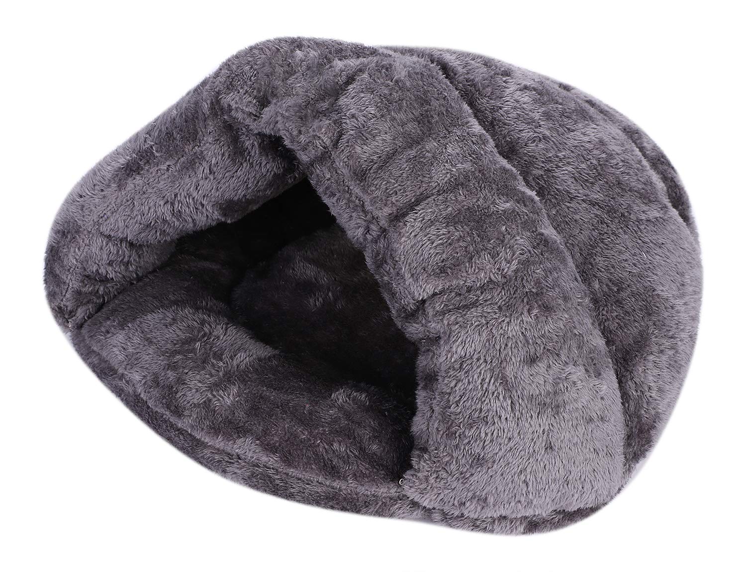 Small Pet Tent Cave Bed - Warm Indoor Nest for Dogs & Cats - Portable, Washable & Foldable - Perfect for Winter Sleep & Cozy Napping