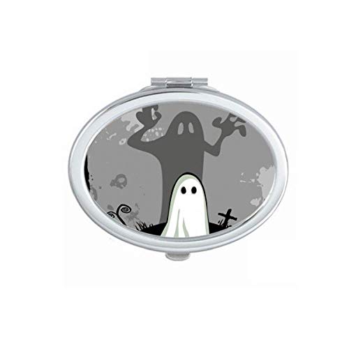 DIYthinker Ghost Fear Halloween Corpse Mirror - Portable Folding Double-Sided Hand Mirror for Horror Makeup, Cosplay & Halloween Decor | Perfect for Haunted Houses, Theatrical Performances & Spooky Photo Shoots