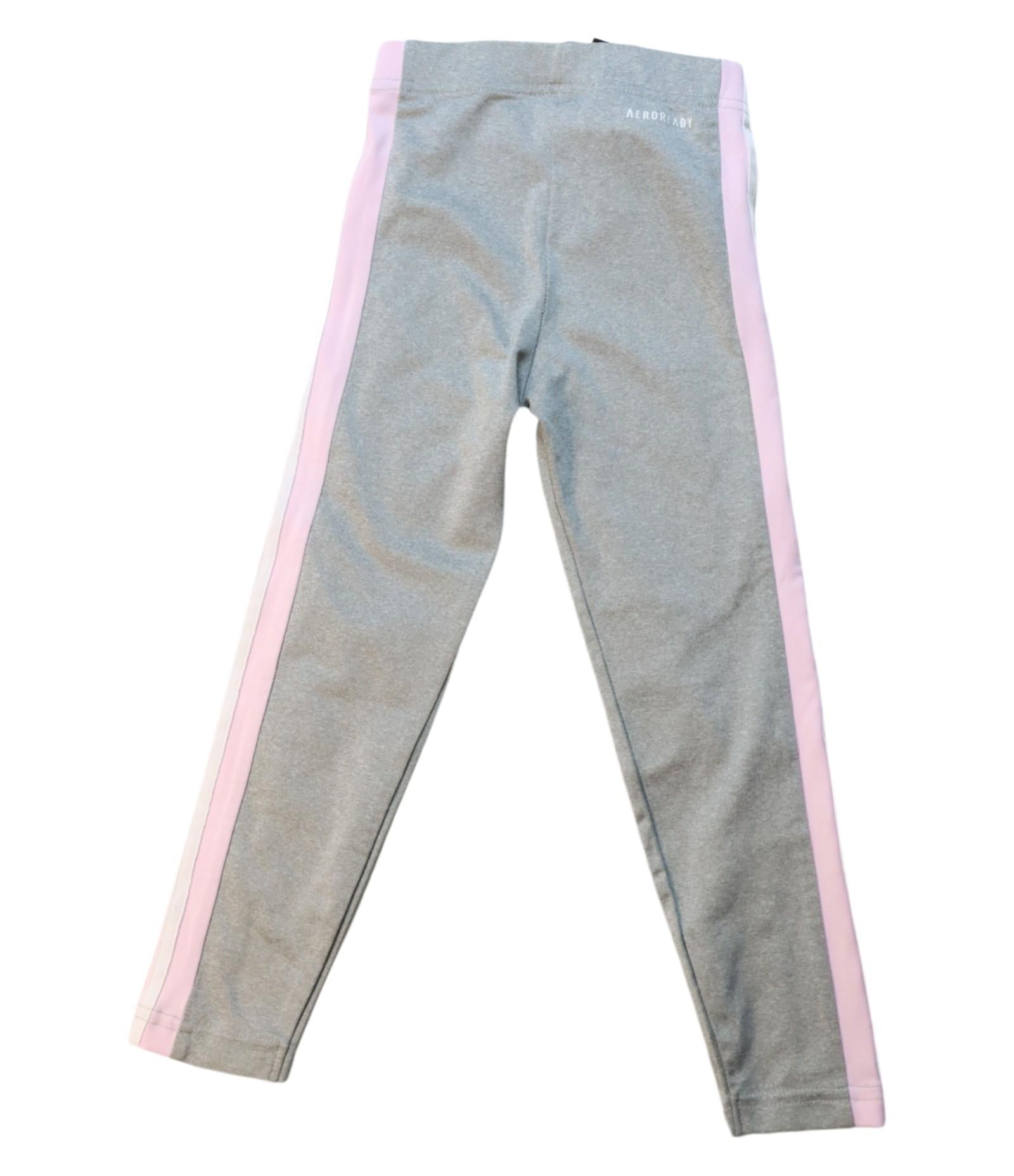 Adidas Kids Leggings for Toddlers 2T (100 cm) - Soft, Stretchy & Comfortable for Playtime, School & Outdoor Activities