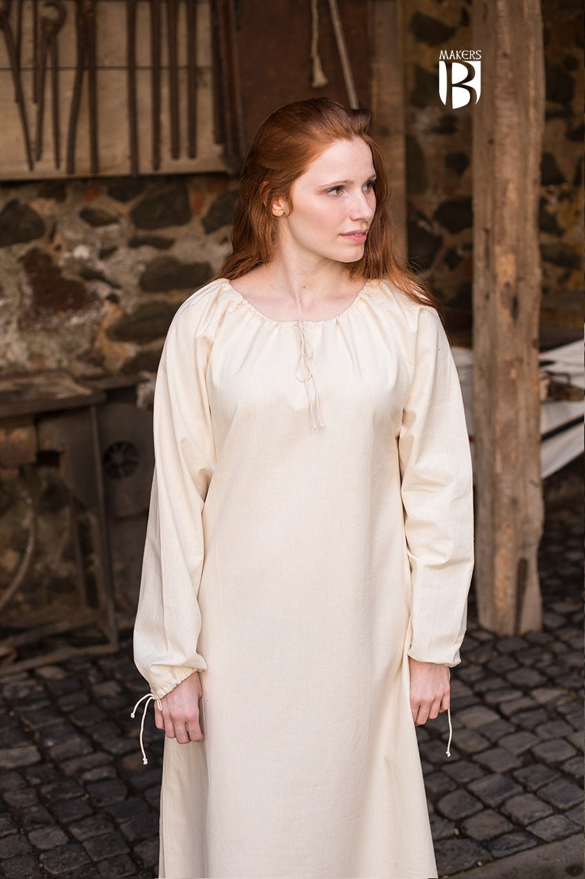 Annecke Natural Under Dress - Comfortable & Breathable Slip for Women - Perfect for Layering Under Dresses, Skirts & Formal Wear