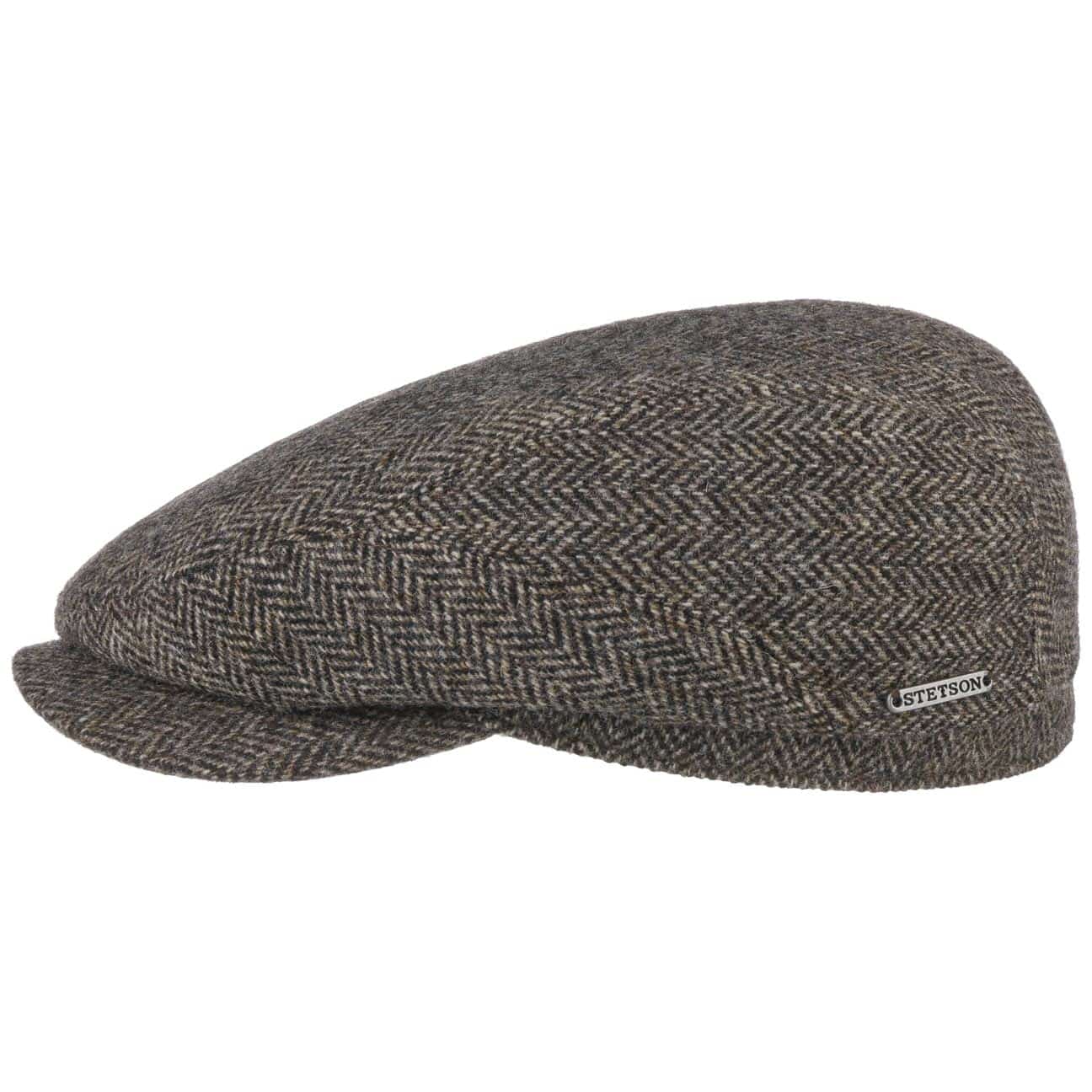 Stetson Belfast Classic Wool Flat Cap for Men - Vintage Irish Style Newsboy Hat for Outdoor, Casual & Winter Wear