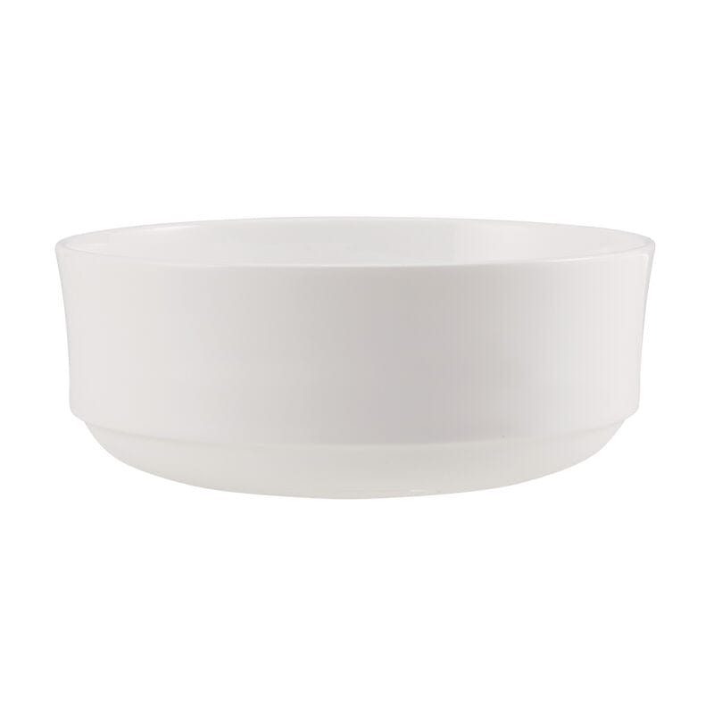 Macie Set of 4 Soup and Cereal Bowls - 16oz Porcelain Bowls for Soup, Cereal, Salad, Ice Cream - Perfect for Family Meals, Breakfast, and Entertaining