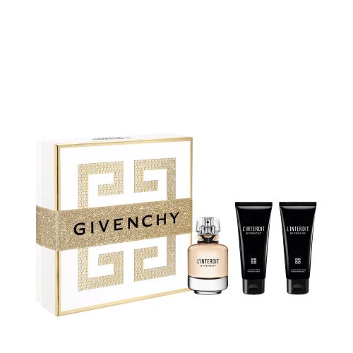 Givenchy L'Interdit 3-Piece Gift Set for Women - Eau de Parfum, Body Lotion & Shower Gel - Perfect for Birthdays, Anniversaries & Special Occasions