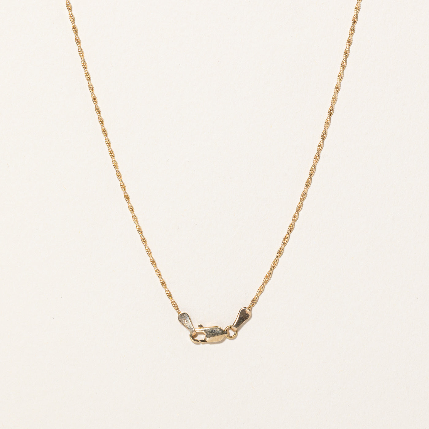 Sapphire & Diamond Pendant Necklace - 0.50ctw Blue Sapphire & 0.08ctw Diamond - 16