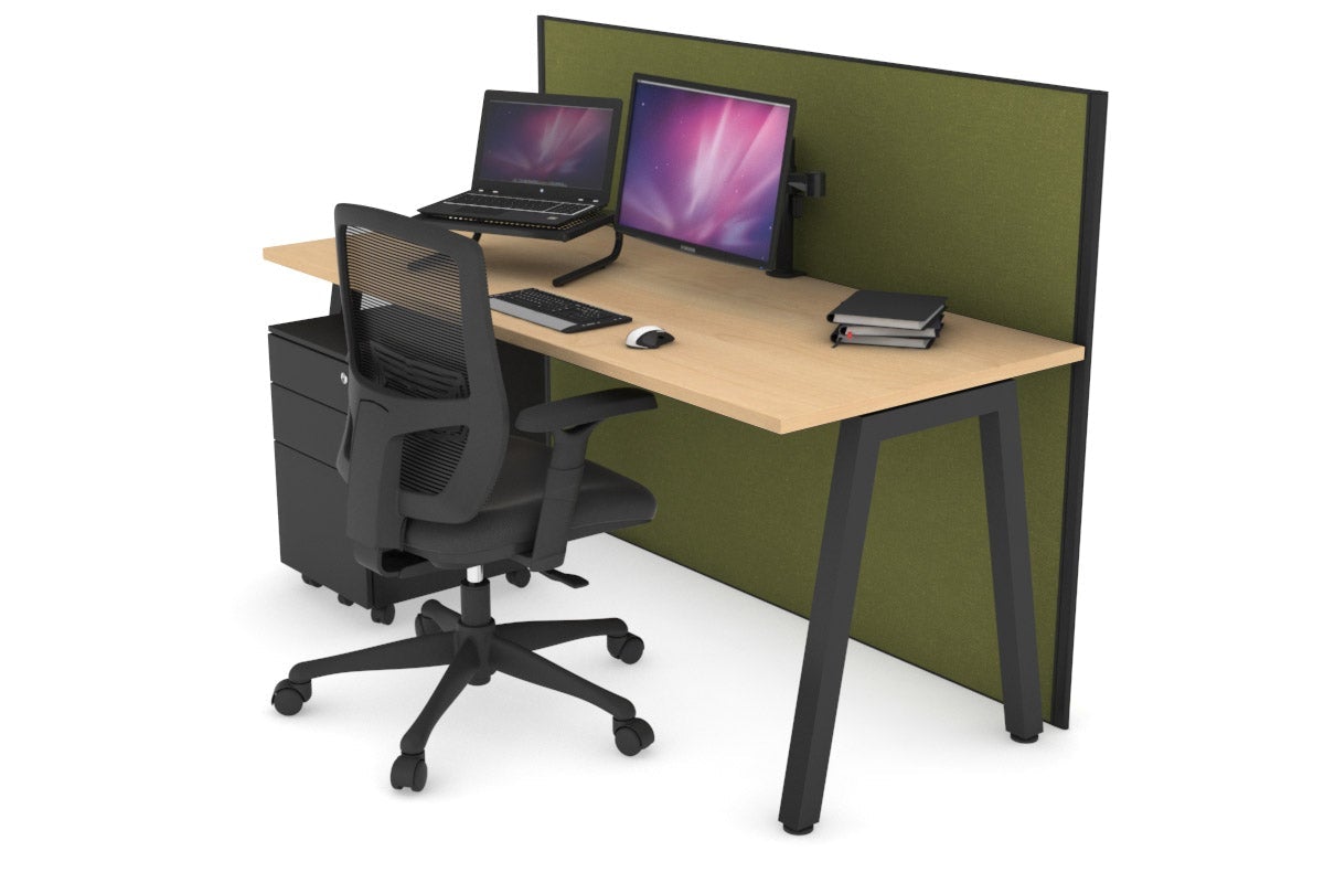 Horizon Quadro A Legs Office Desk - 1600L x 700W Modern Workstation for Home & Office - Perfect for Remote Work, Study & Professional Workspaces