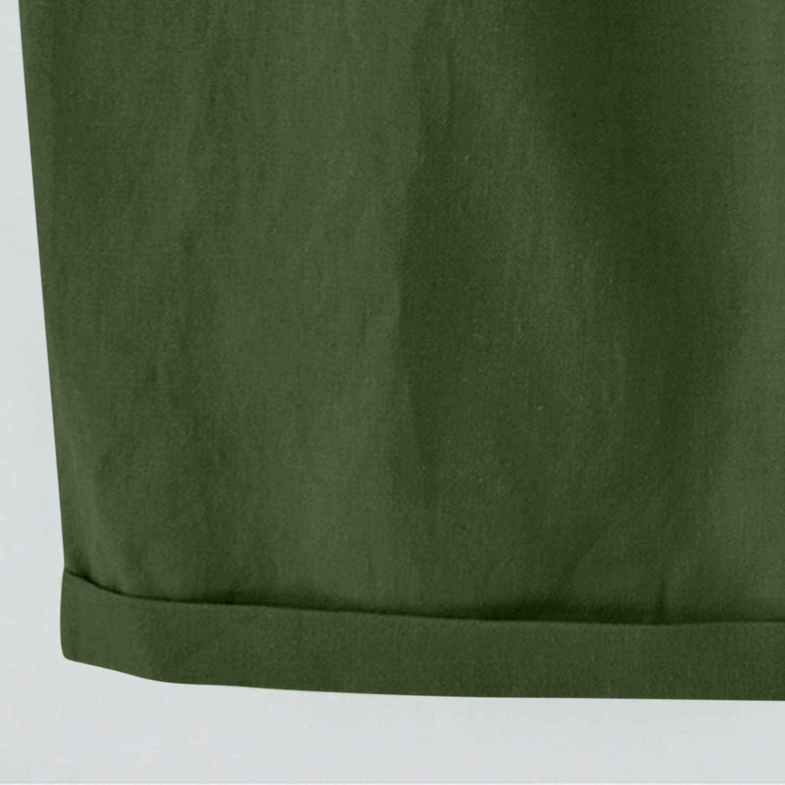 Women's Bermuda Shorts - Summer Casual Cotton Linen Lounge Shorts for Beach & Travel