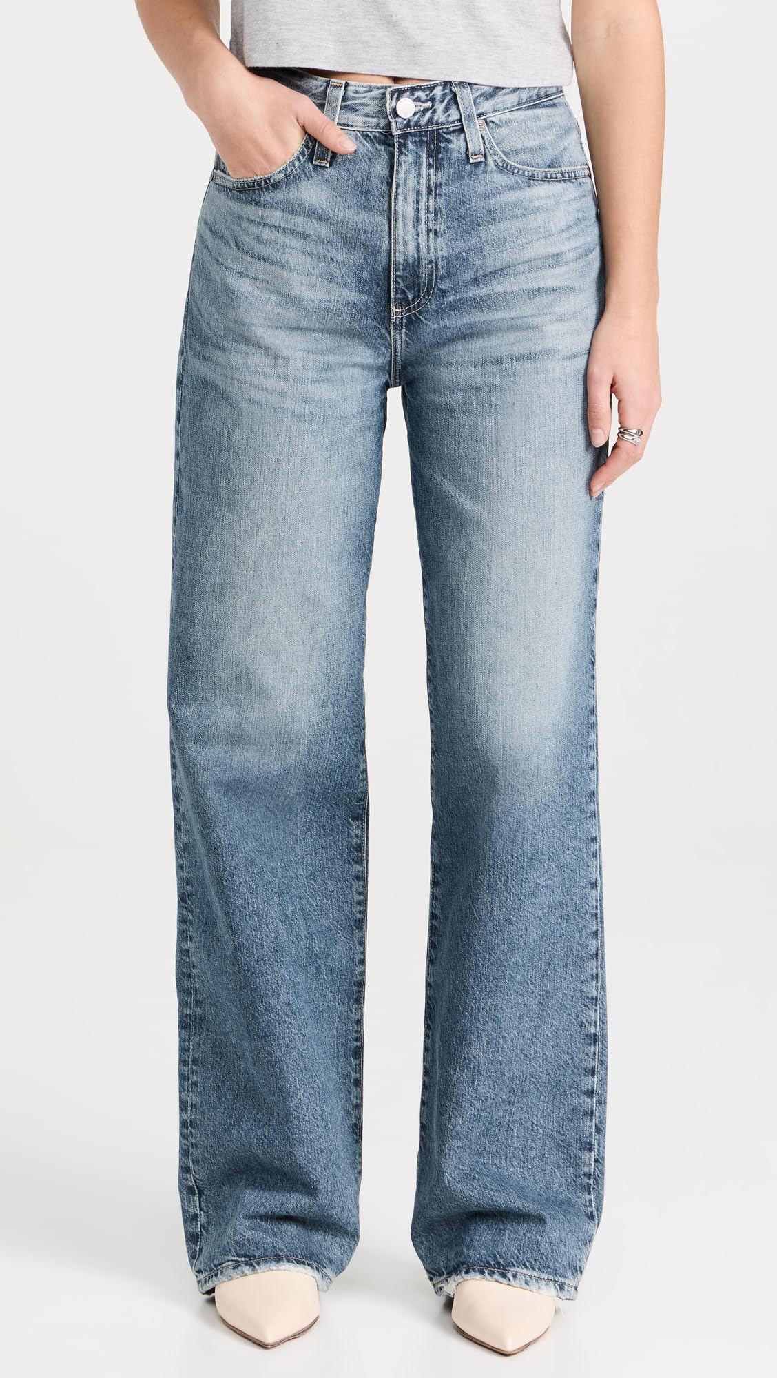 AG Adriano Goldschmied Women's Kora High-Rise Skinny Jeans - Stretch Denim Pants for Casual Wear & Night Out