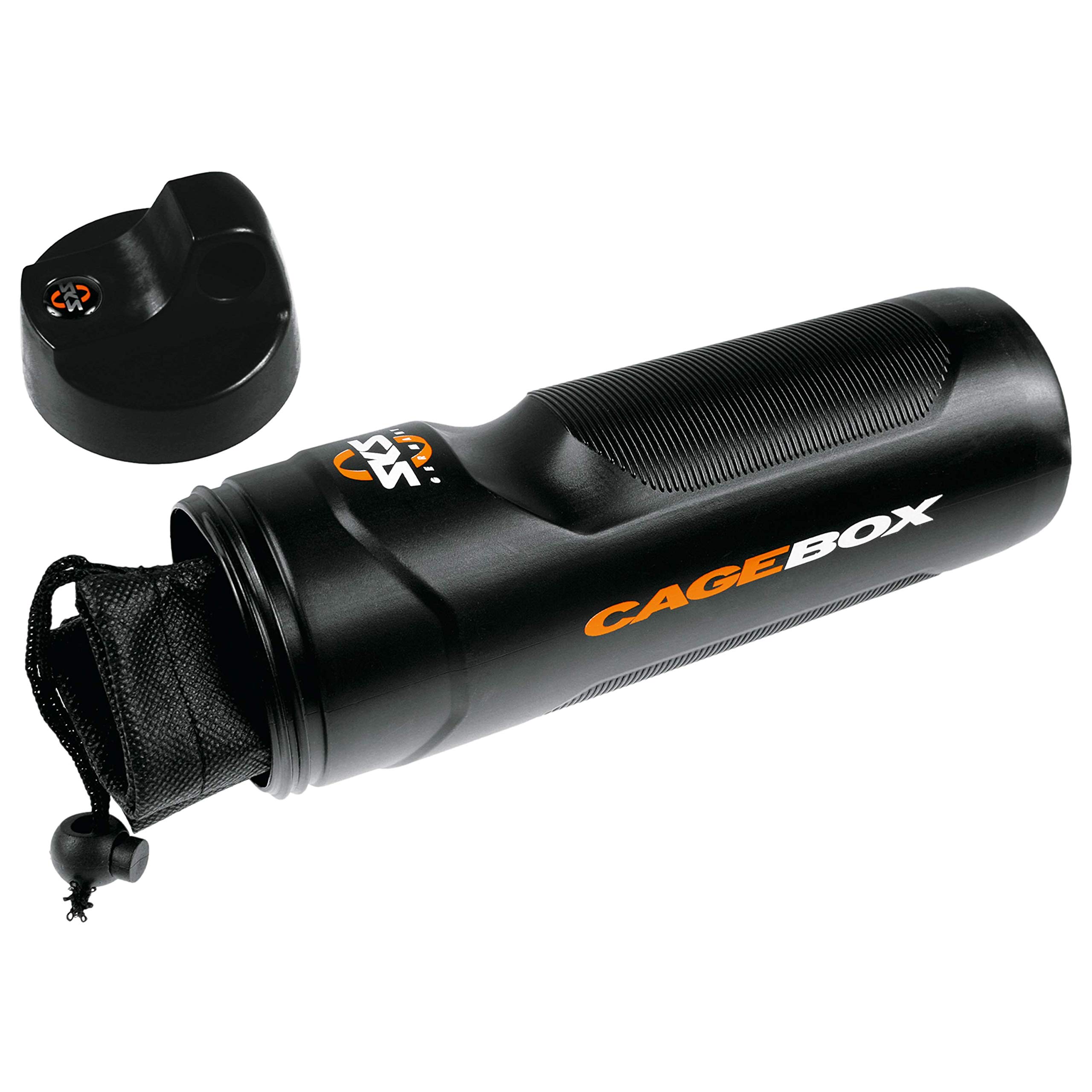 SKS Cage Box with Nylon Bag - Secure Bike Storage Solution for Cycling, Commuting & Outdoor Adventures