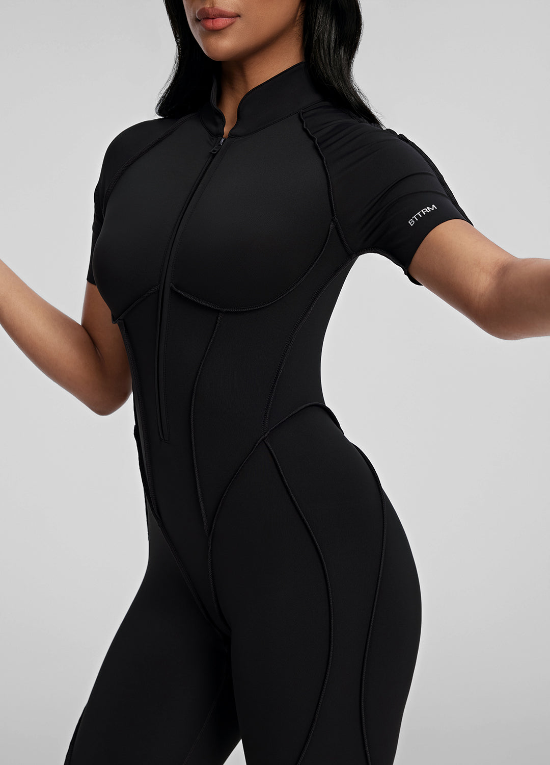 Closed Back Shorts Catsuit - Sexy Women's Bodysuit for Cosplay & Lingerie | Perfect for Halloween, Parties & Role Play