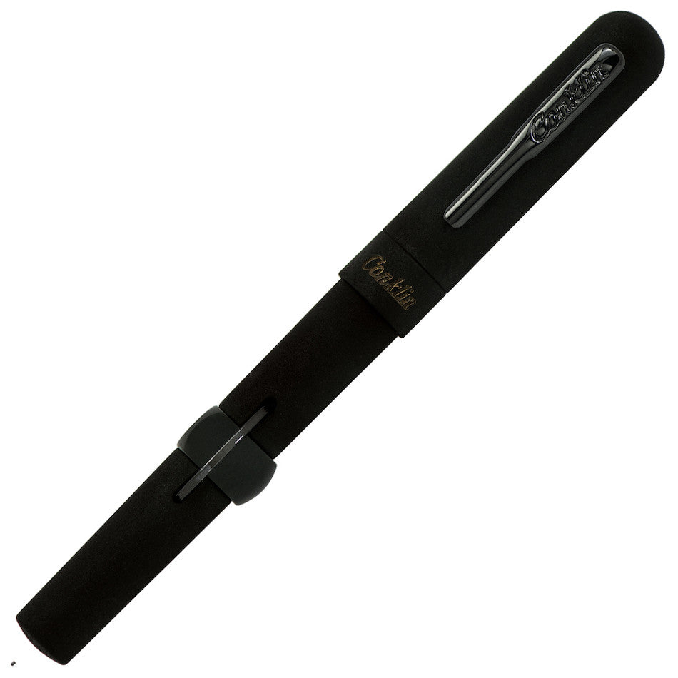 Conklin Mark Twain Crescent Filler 1898 Limited Edition Fountain Pen - Superblack Gunmetal Finish for Collectors & Writing Enthusiasts | Perfect for Signature, Calligraphy & Gift Giving