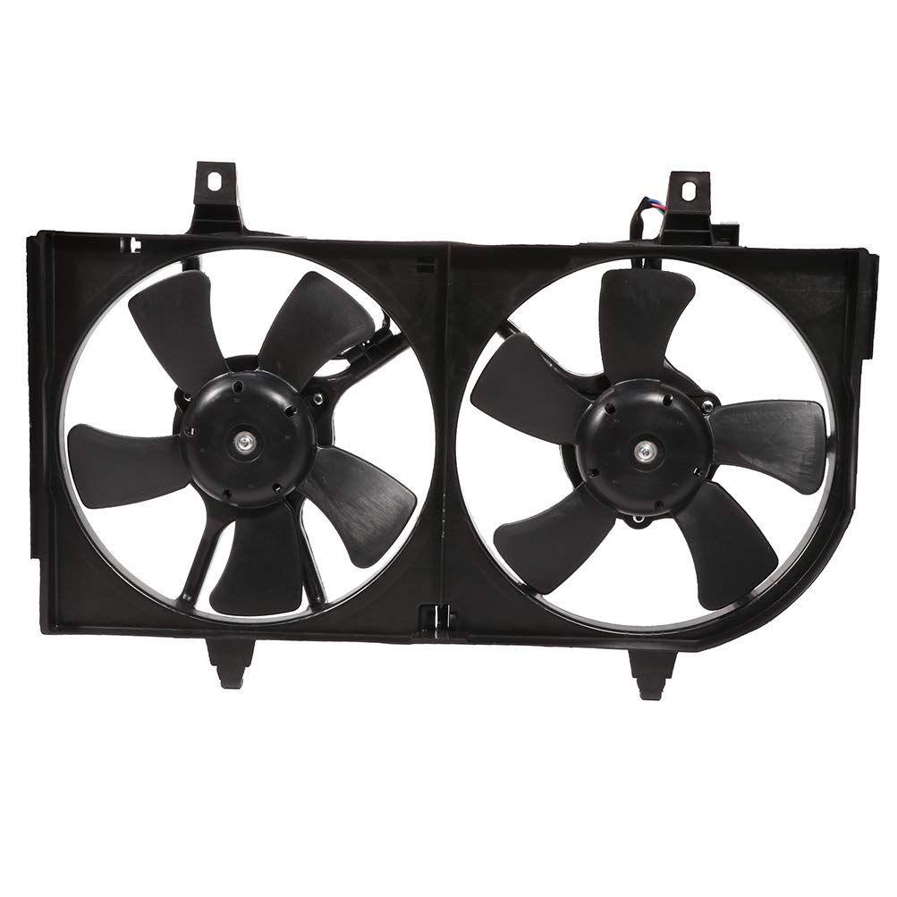 SCITOO Radiator Cooling Fan Replacement for 2000-2001 Infiniti I30 & Nissan Maxima - High Performance Auto Cooling System for Engine Overheating Prevention