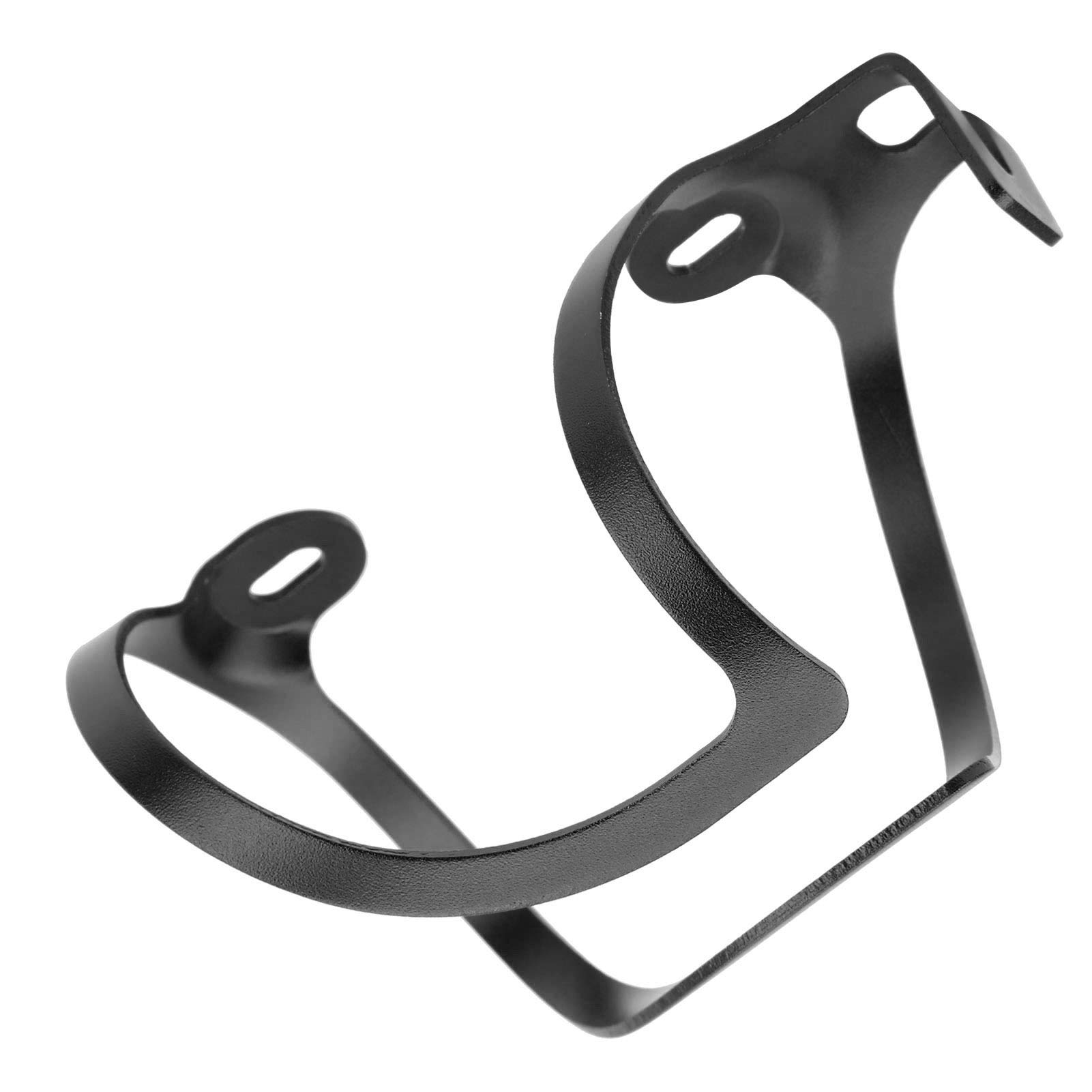 4.7x2.7x3.0 Inch Universal Bike Water Bottle Holder - Corrosion Resistant & Lightweight Cycling Accessory with 2 Screws for Road Bikes, Mountain Bikes & E-Bikes (Black) - Perfect for Commuting, Trail Riding & Outdoor Adventures