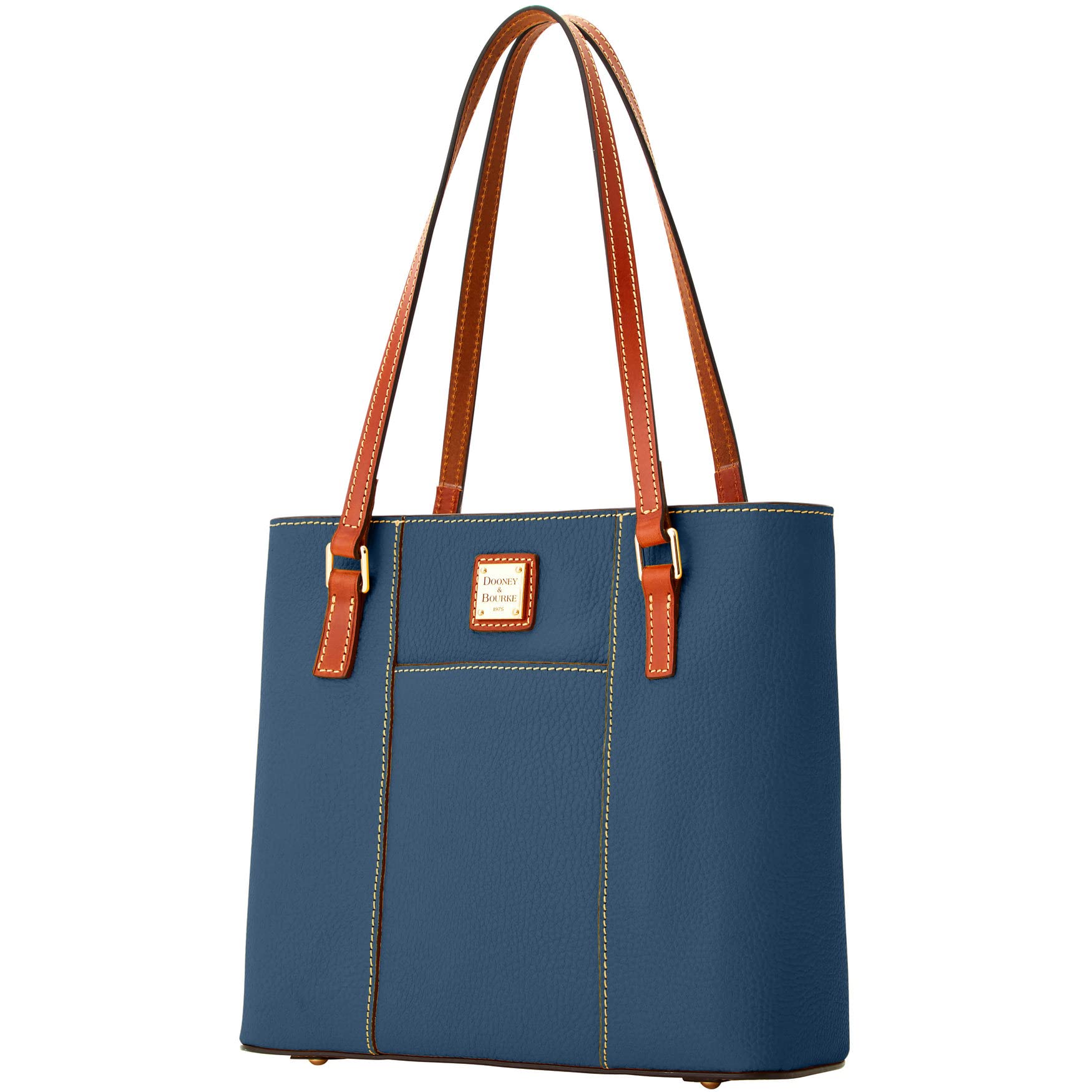 Dooney & Bourke Women's Small Lexington Pebble Grain Leather Tote Bag with Long Shoulder Straps - Perfect for Work, Travel & Everyday Use