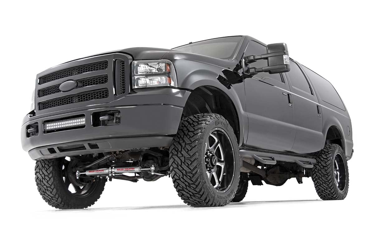2 Inch Leveling Kit for Ford Excursion 4WD (2000-2005) - Heavy Duty Leaf Spring Block - Part# 49800_A | Truck Suspension Lift Kit for Off-Roading & Towing