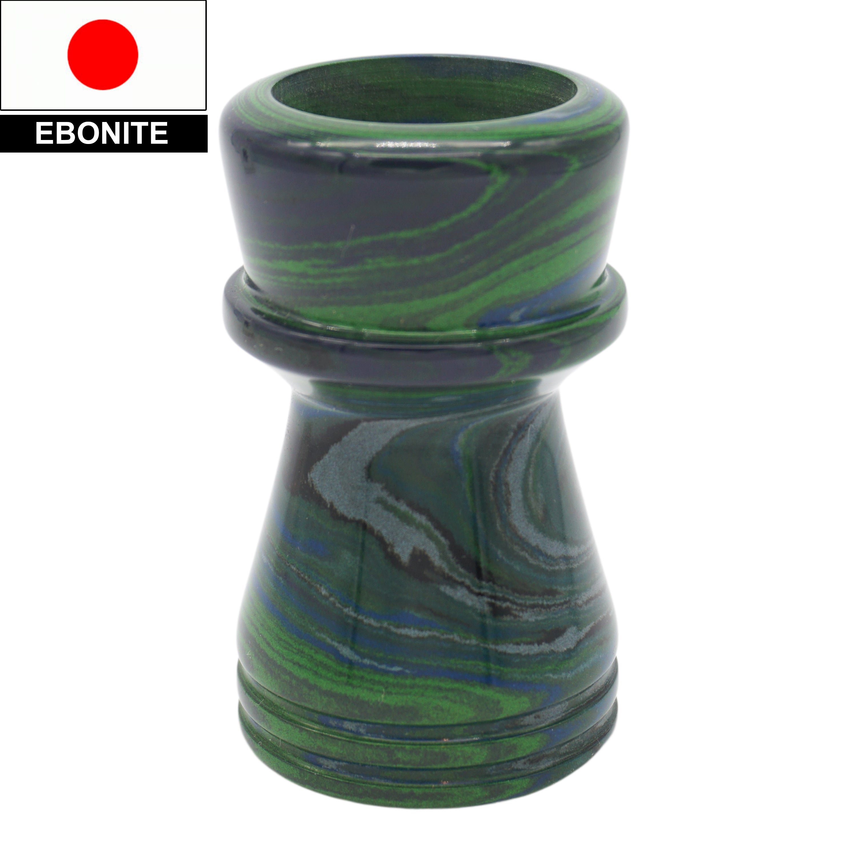 Premium Joker Ebonite Handmade Shaving Brush Handle - Fits 28mm & 30mm Knots - Perfect for Wet Shaving & Grooming Gifts for Men
