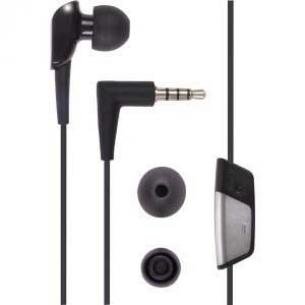 Mono 3.5mm Wired Headset with Microphone - Single Earbud Handsfree Headphone for ZTE Maven 3 (Black) - Perfect for Calls, Gaming & Office Work