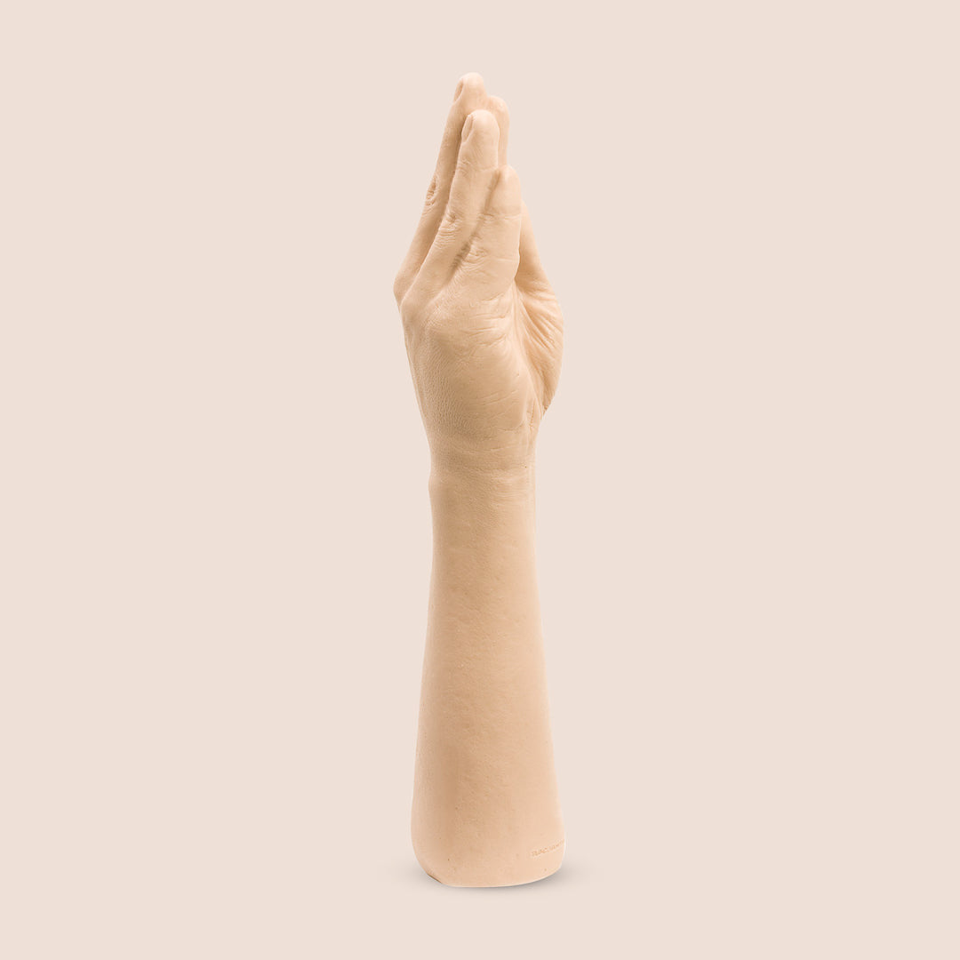 Doc Johnson The Hand - Premium Fisting Toy for Adults, Realistic Silicone Hand Sex Toy for BDSM & Solo Play - Perfect for Couples & Fantasy Exploration