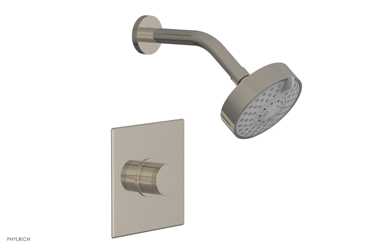 BASIC II Pressure Balance Shower Set 230S 21 - Thermostatic Shower Faucet with Anti-Scald Technology for Bathroom & Spa Use