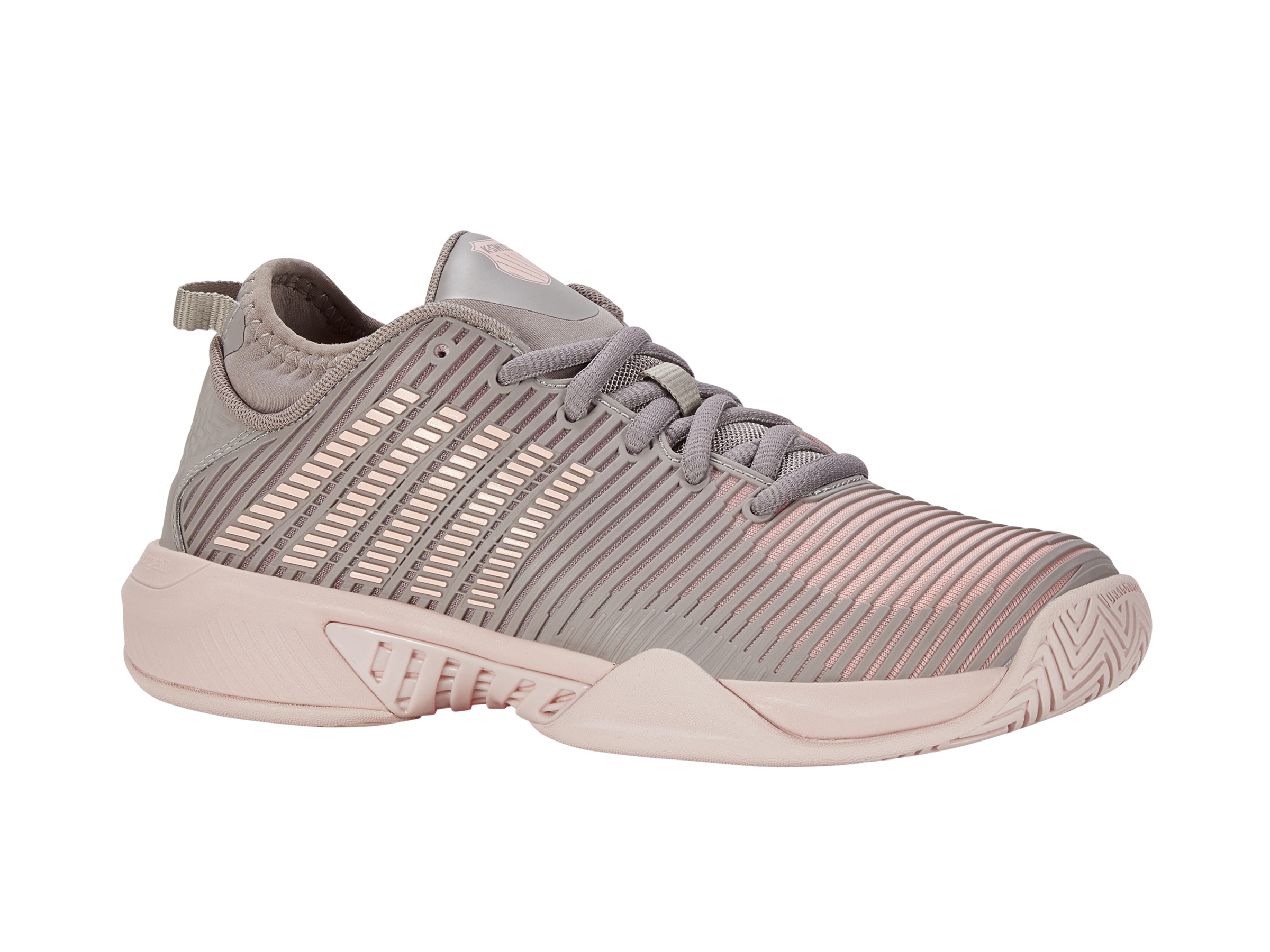 Hypercourt Supreme Women's Tennis Shoes - Satellite/Sepia Rose/Pale Neon Coral | Lightweight & Durable Court Sneakers for Women | Perfect for Tennis, Training & Casual Wear