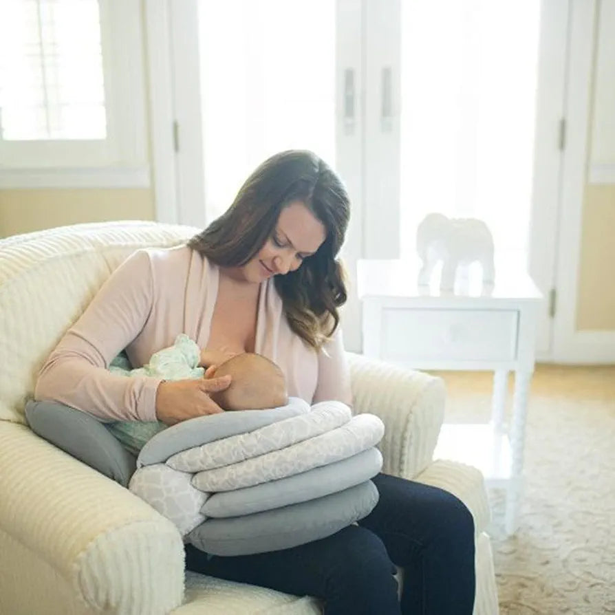 Butterfly Comfort Nursing Pillow for Breastfeeding - Ergonomic Support for New Moms & Babies - Perfect for Feeding, Lounging & Tummy Time