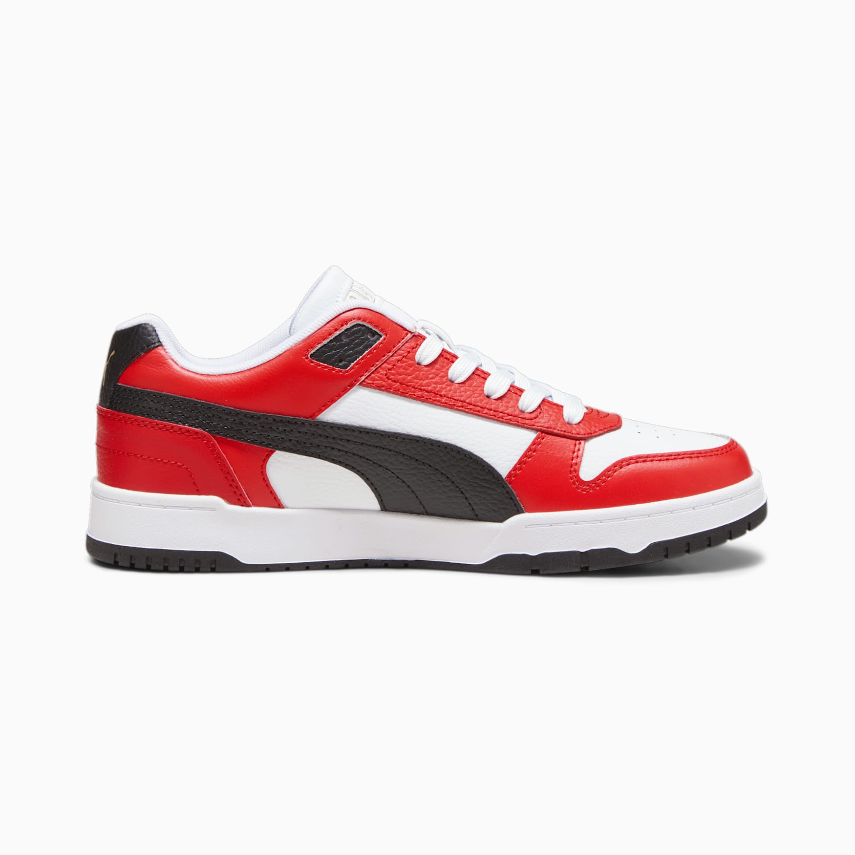 PUMA Men's Game Low Sneakers - Red/Black Basketball Shoes for Men | Comfortable & Stylish for Casual Wear, Sports & Outdoor Activities