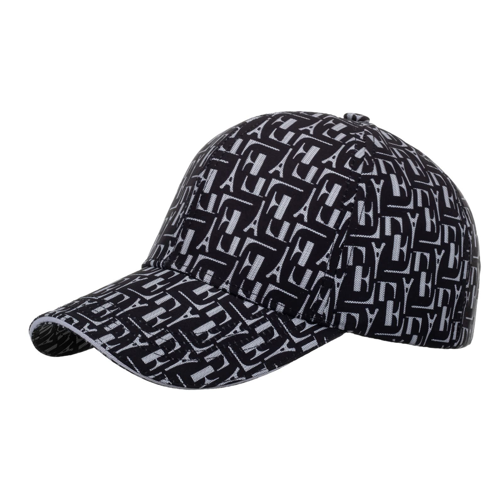 Stylish Unisex Sport Letter Print Breathable Adjustable Baseball Cap - Fashionable Low Profile Hip Hop Hat for Men & Women - Perfect for Beach, Running, Gym, and Casual Streetwear