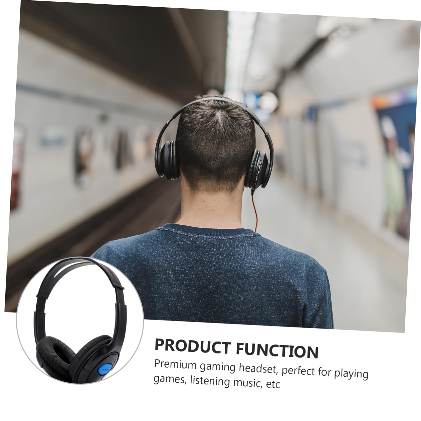 DOITOOL 3-Pack Wired Over-Ear Headphones with Microphone for PC, Computer, Gaming & Office Use - Noise Cancelling Headset for Work, Online Classes & Conference Calls