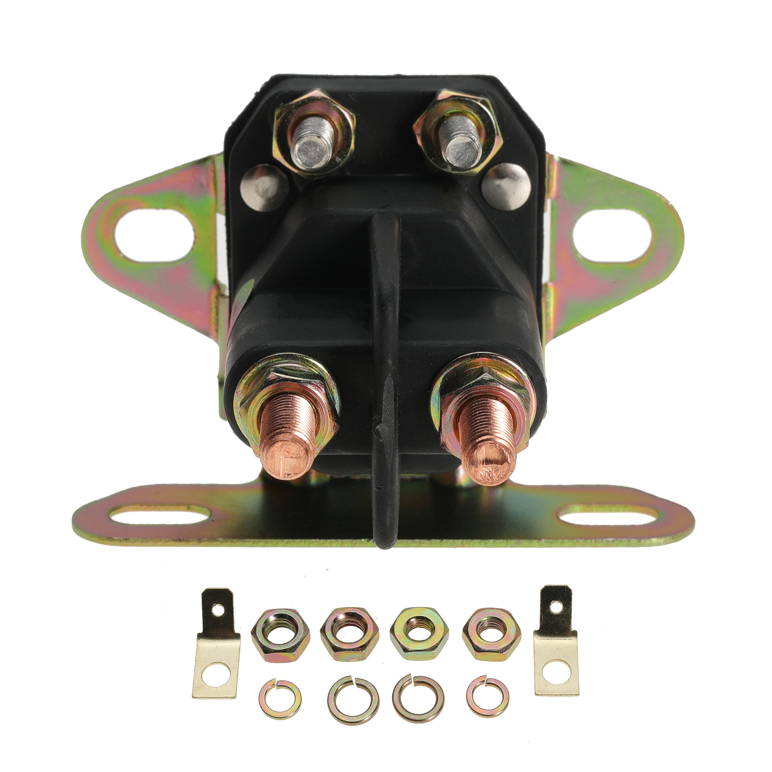 High-Quality Starter Solenoid Replacement 435-435 for ATV & Lawn Mowers - Compatible with Ariens, Cub Cadet, Exmark, Husqvarna, John Deere, MTD, Poulan, Snapper, Trombetta & Troy-Bilt - Perfect for Engine Repair & Maintenance