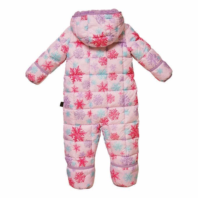 Spyder Baby One Piece Snowsuit for Boys & Girls - Blue, 9-12 Months - Warm Winter Outfit for Infants - Perfect for Snow Play, Skiing & Outdoor Adventures