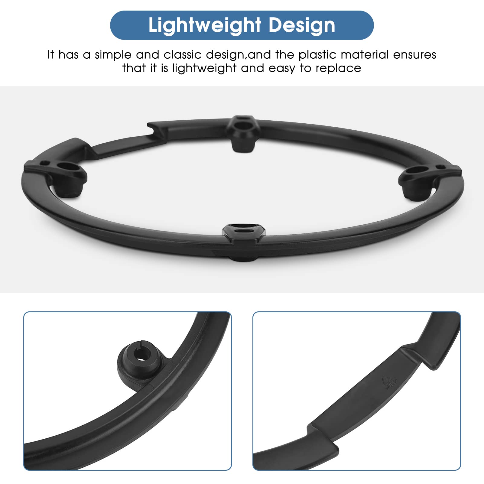 Mountain Bike Chain Guard Protector - 44T Crank Ring Cover for Bicycle Crankset Support & Protection | Durable Cycling Accessories for MTB, Road & Commuter Bikes