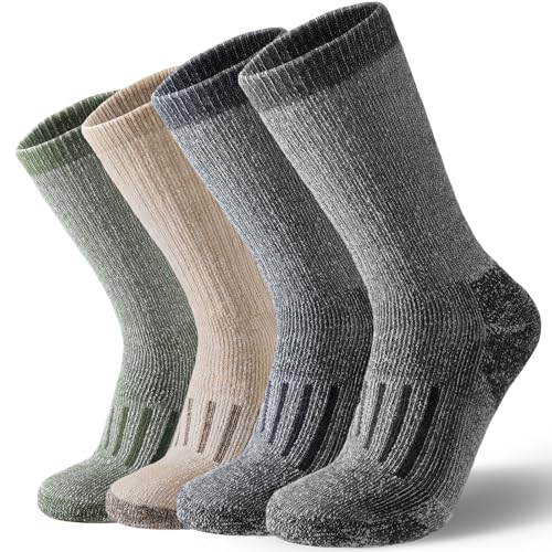 4 Pairs Black & Navy Blue & Green & Coffee