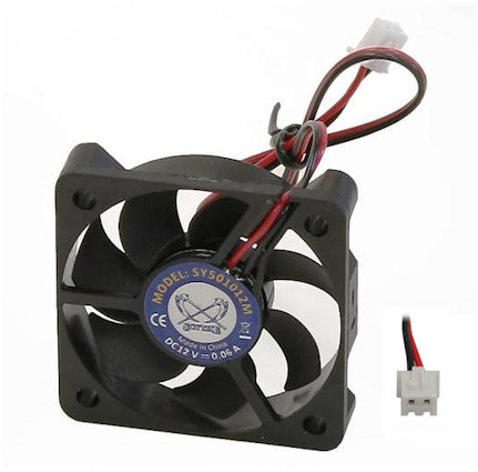 Scythe 50mm x 10mm Silent Mini Kaze Fan SY501012M - Ultra Quiet Cooling Fan for PC, Laptop, Gaming Console & Electronics - Perfect for Computer Cases, CPU Cooling & Small Spaces