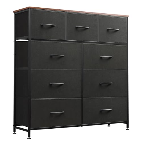 Black and Rustic Brown