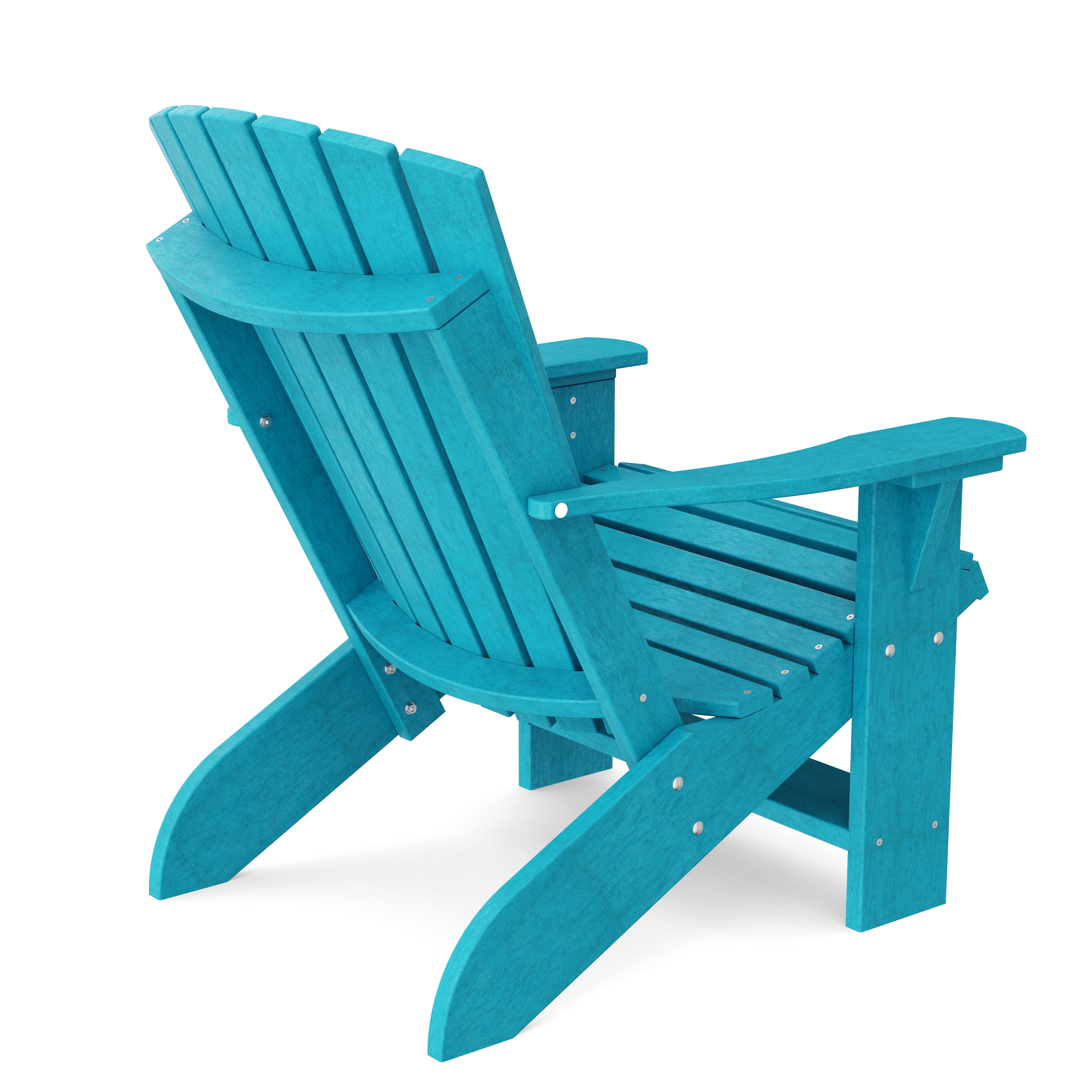 Premium Heritage Adirondack Chair - Solid Wood Outdoor Patio Furniture for Garden, Deck, Poolside & Backyard Relaxation