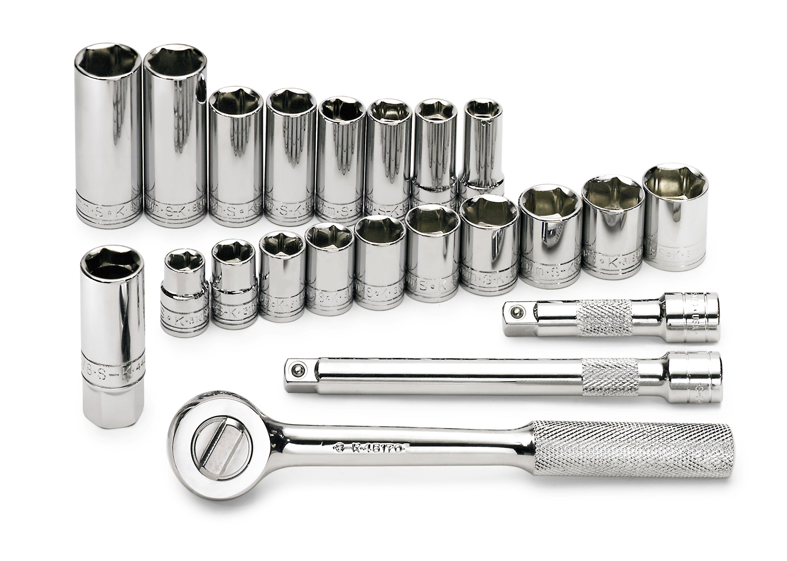 22-Piece 3/8