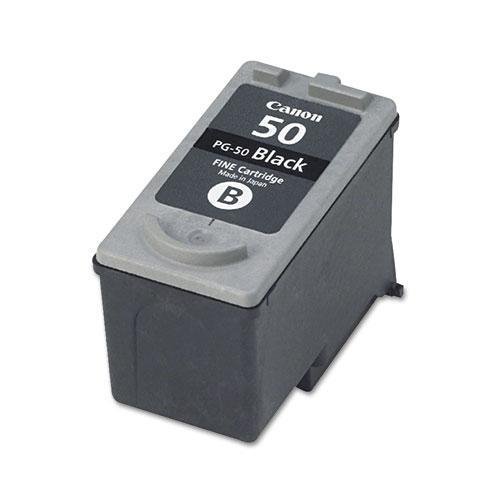 Canon PG50 (PG-50) High-Yield Black Ink Cartridge - 300 Page Yield | Compatible with Canon Printers | Perfect for Home, Office & School Printing Needs