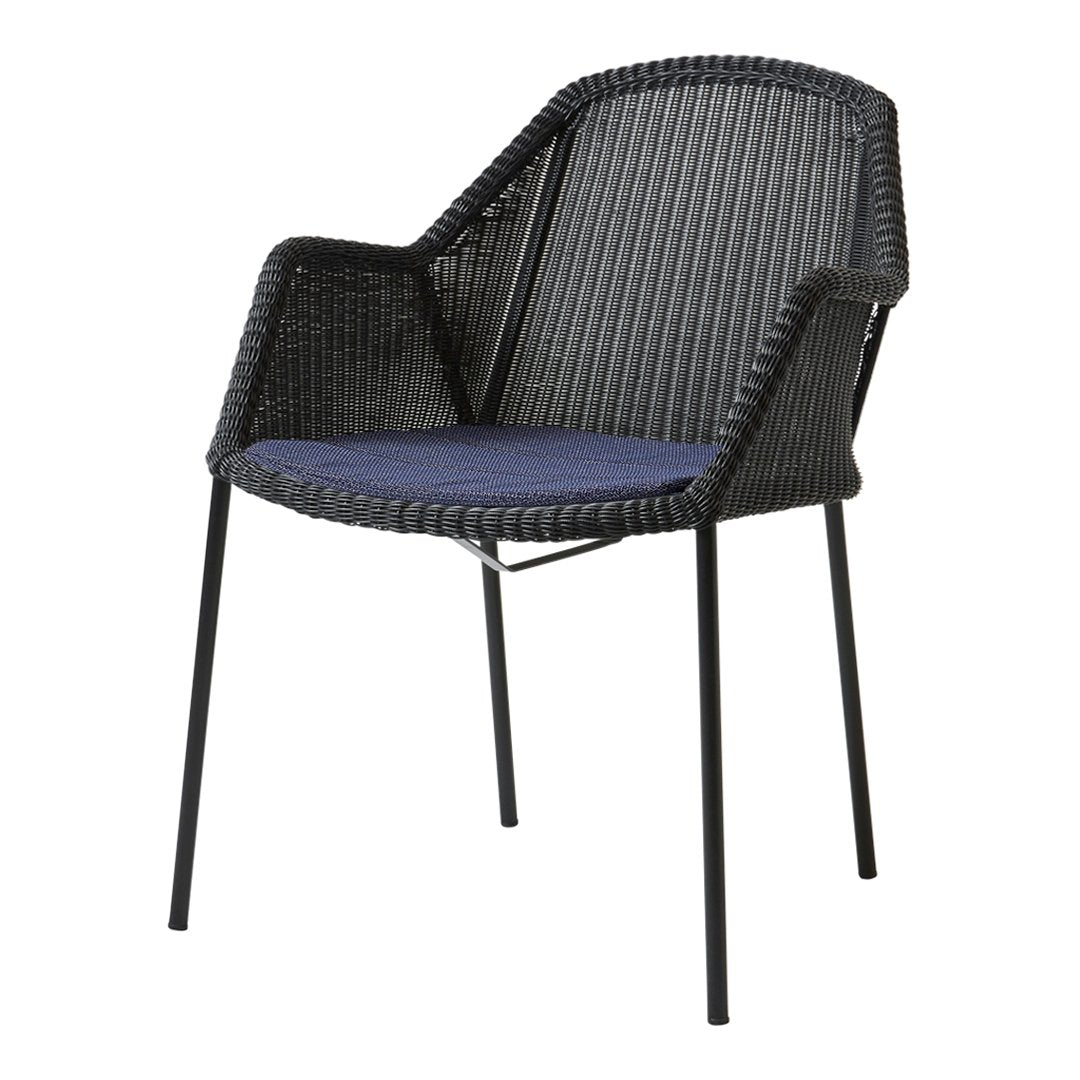 Breeze Outdoor Dining Chair - 4 Legs Patio Furniture for Garden, Backyard, and Poolside Relaxation