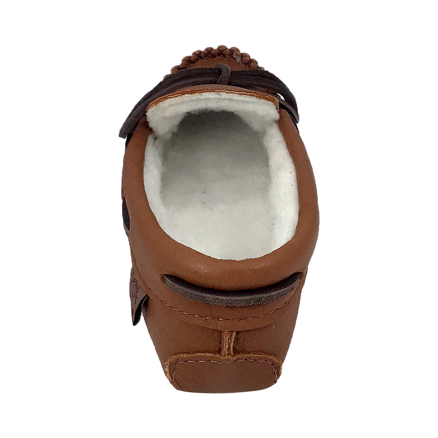 Women's Warm Fleece Lined Maple Elk Hide Moccasins - Soft Winter Indoor/Outdoor Slippers for Cozy Home Comfort & Cabin Wear