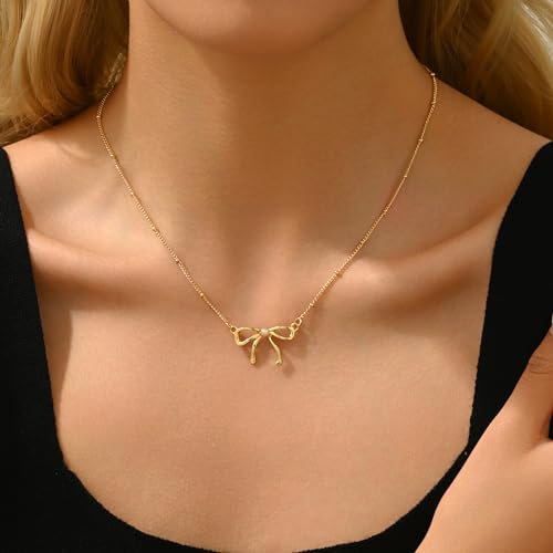 Pearl Bow-Gold