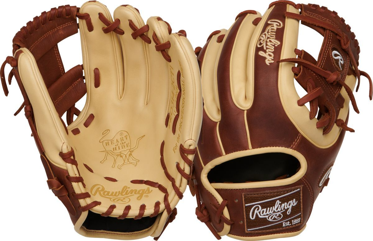 Rawlings Heart of the Hide 11.5 Inch I-Web Baseball Glove PRO314-2CTI - Premium Leather Fielding Glove for Baseball Players | Ideal for Infielders, Shortstops & Third Basemen