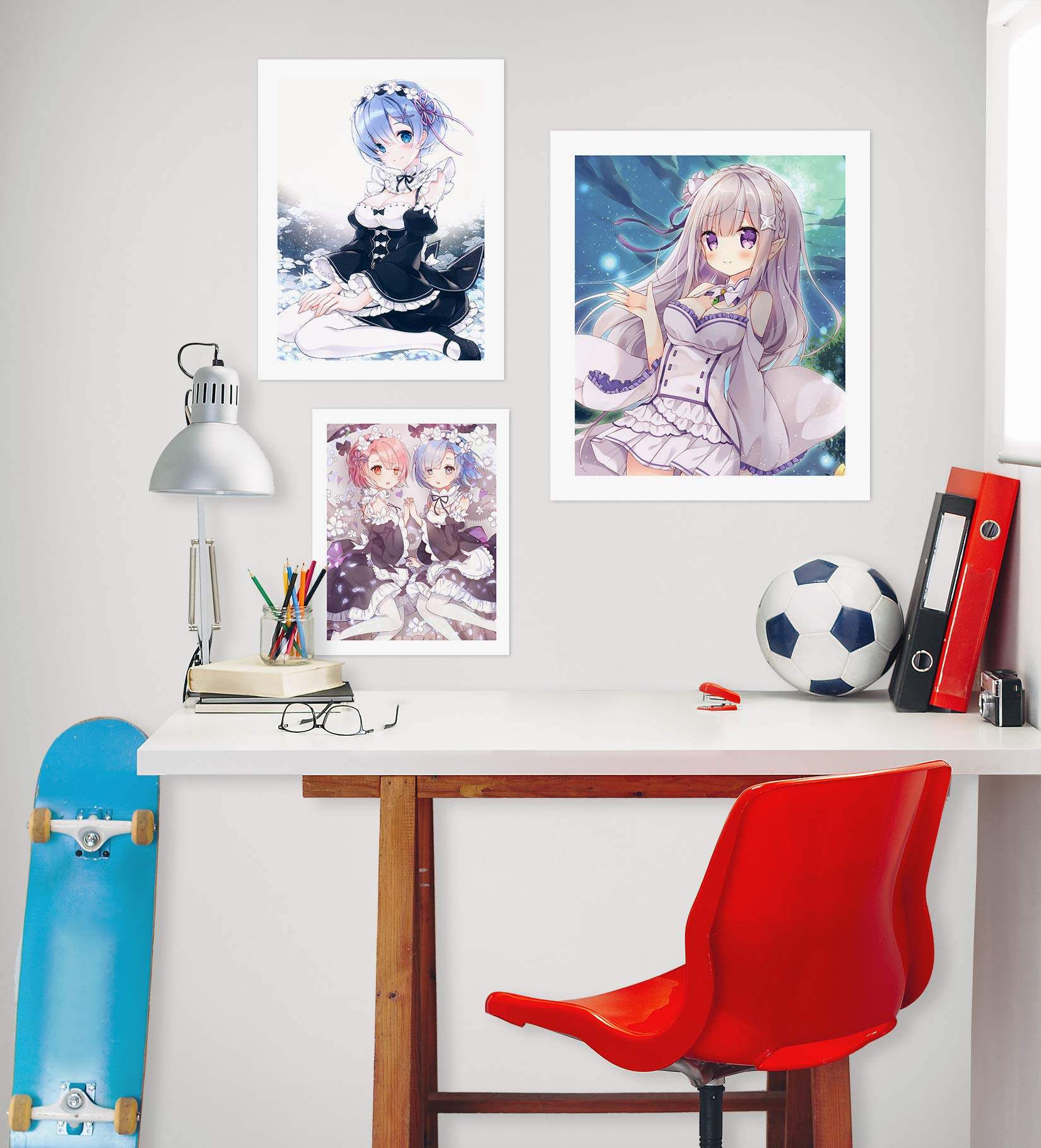 3D Moon Girl Anime Wall Sticker - Self-Adhesive Vinyl Wall Mural for Bedroom, Living Room, Kids Room - Large Size (1166 AJ US Angelia Collection) - Perfect for Anime Fans & Home Decor
