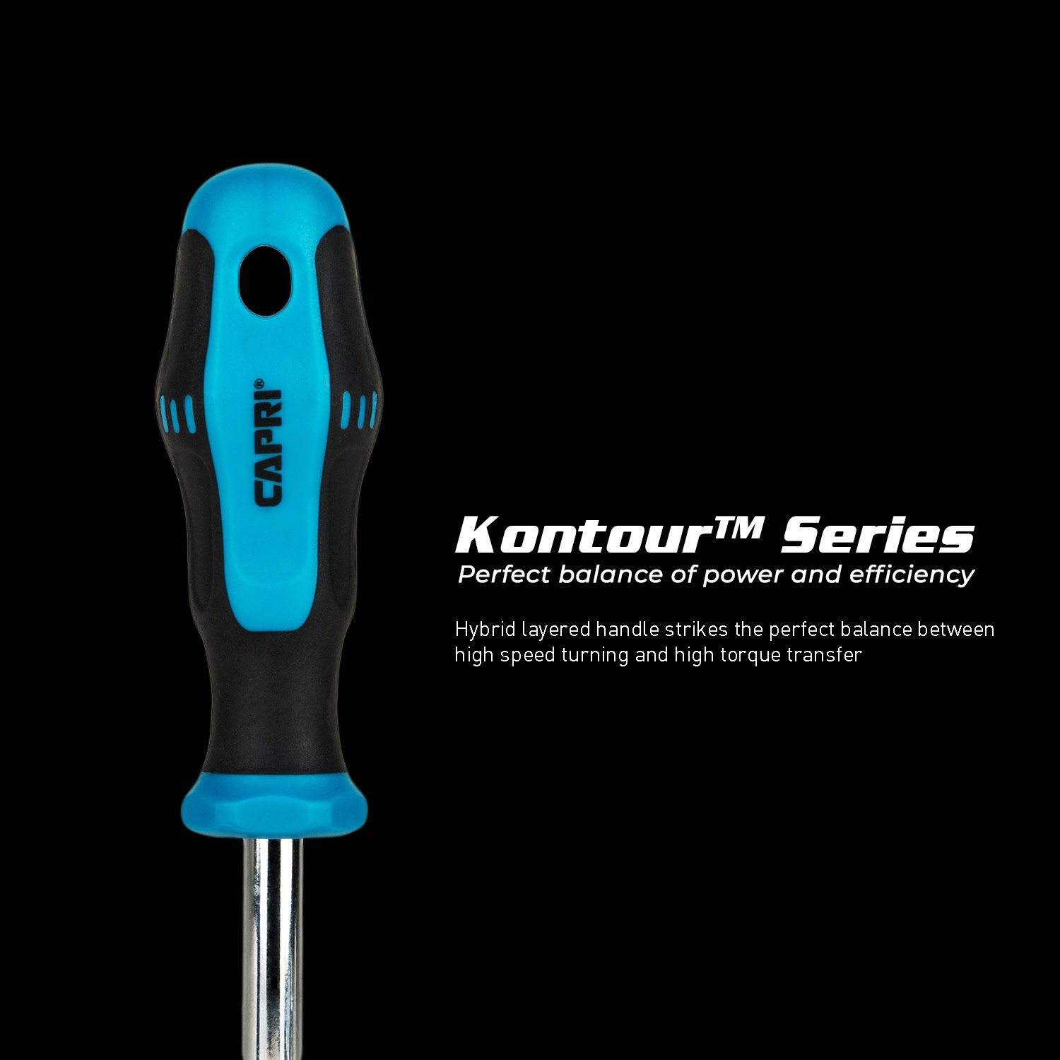 Capri Tools 6-Piece Kontour Star Screwdriver Set - Perfect for Mechanics & DIY