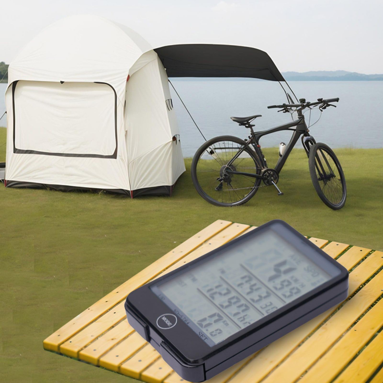 Waterproof LCD Backlit Touch Screen Bike Computer with Speedometer - Perfect for Cycling, Mountain Biking & Outdoor Fitness Tracking