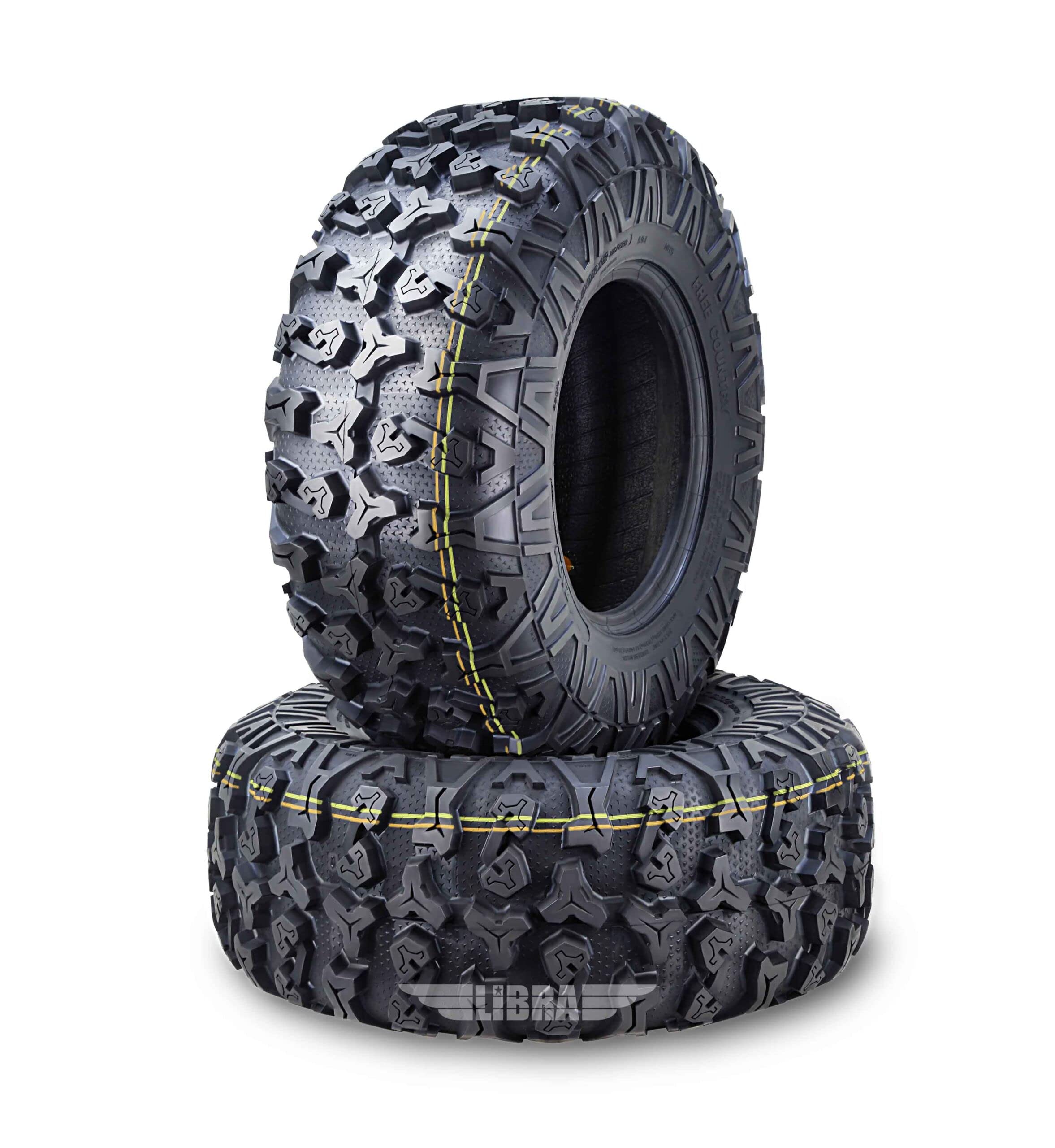 Premium 8PR ATV/UTV Tires 27x9x12 - Heavy Duty All Terrain Tires for 2020 Polaris Scrambler XP 1000 S Front - Perfect for Off-Roading, Mudding & Trail Riding