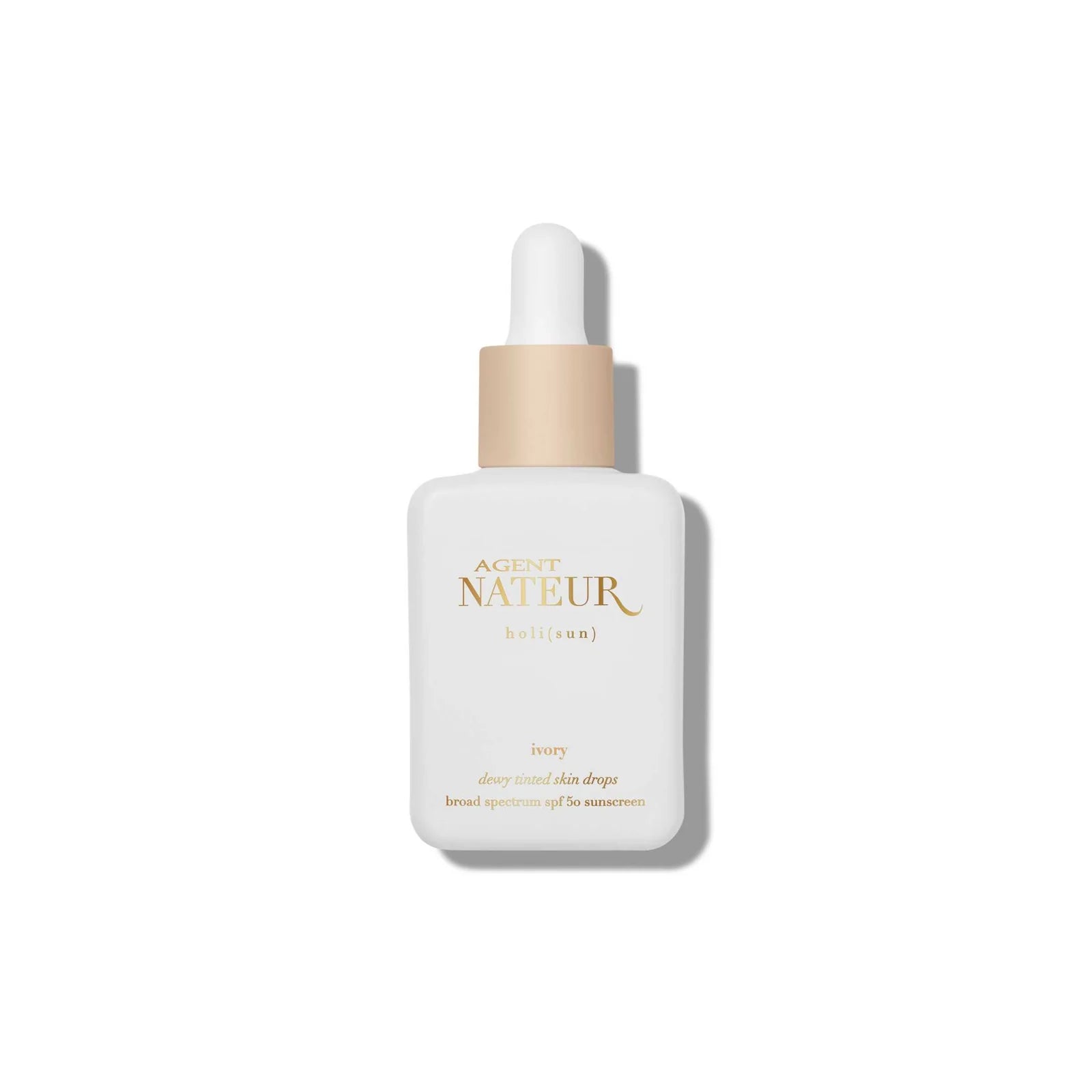 Holi Sun SPF 50 Dewy Tinted Skin Drops - Lightweight Tinted Sunscreen for Daily Glow & Sun Protection | Perfect for Beach Days & Outdoor Activities