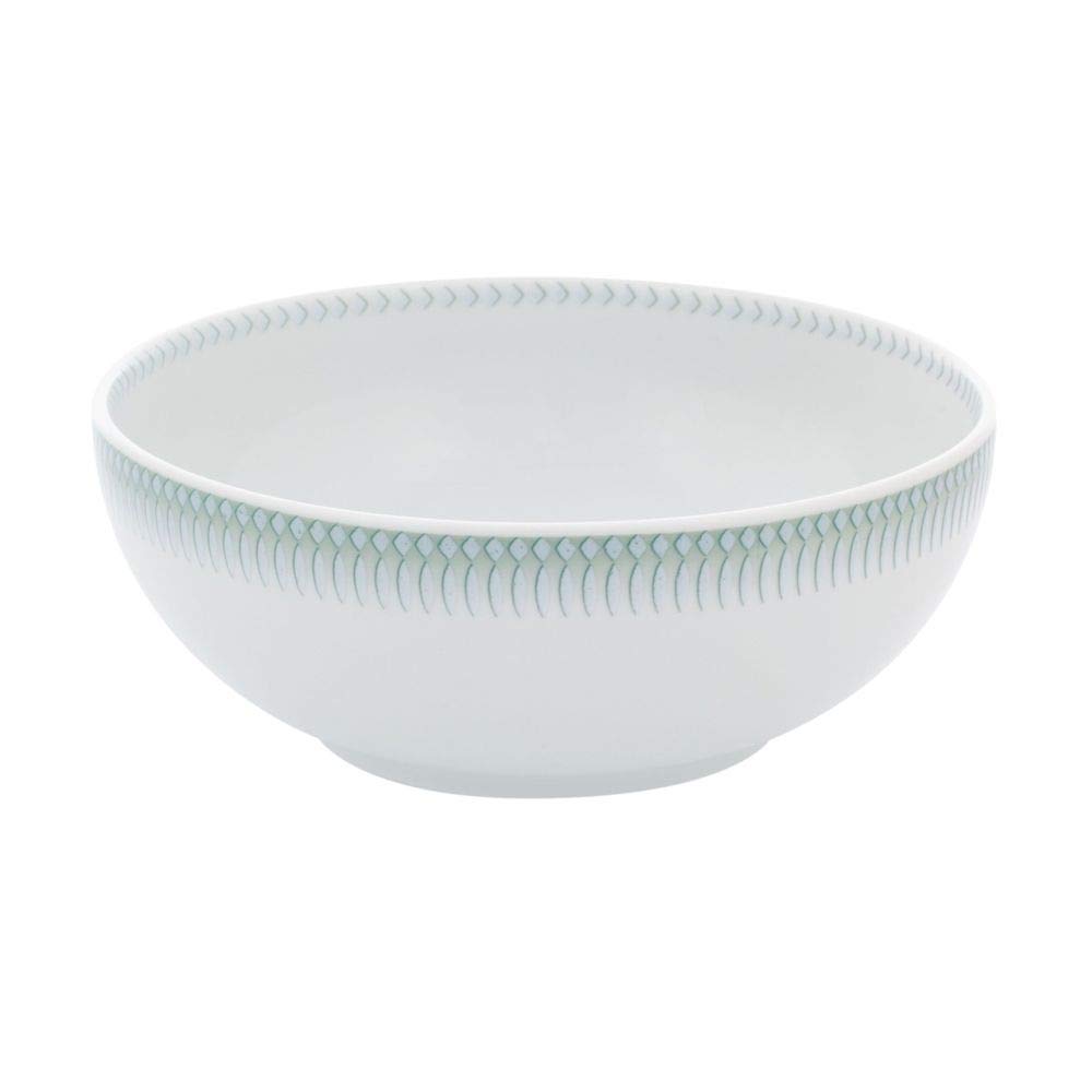 Venezia Ceramic Cereal Bowl Set of 4 - Elegant Breakfast Bowls for Cereal, Soup, Salad & Dessert - Microwave & Dishwasher Safe Tableware for Home & Restaurant Use